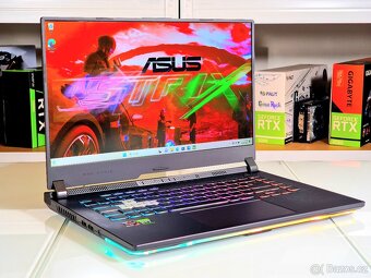 Herní notebook ASUS ROG STRIX | RYZEN 5800 | RTX 3060 | RGB - 3