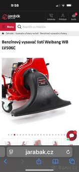 Benzínový vysavač Weinbang - 3