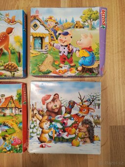 4x pohádkové puzzle z bonboniérek Pomorzanka - 3