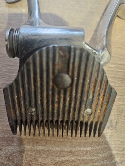 Starožitný,retro stříhací strojek - 3