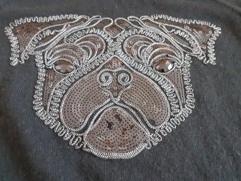 Dámský svetřík se psem H&M vel 46 - 3