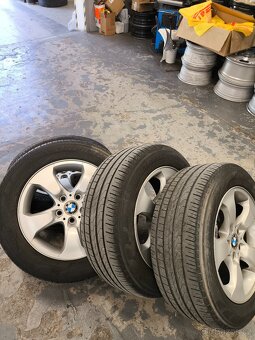 Sada kol z BMW X3 e83, 8Jx17 ET46, pneu 235/55 r17 - 3