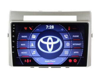 9" Toyota Corolla Verso - Android 14 - gps rádio - 3