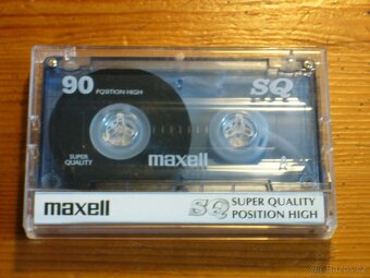 5x Kazety MAXELL SQ (Type II) 1x nahrané, super stav. - 3
