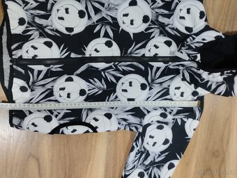 Rostoucí softshellová bunda crawler panda vel.110+ - 3
