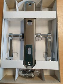 Dveřní kování TERNO Rostex stříbrné klíč - 3