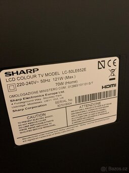  LCD TV SHARP AQUOS 127cm+SET-TOP BOX - 3