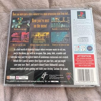 Oddworld Abe's Oddysee - Playstation 1 - 3
