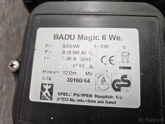 Čerpadlo BADU Magic 6 We. - 3
