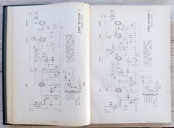 Kniha Československé přijímače: zapojovací plánky, M. Baudyš - 3