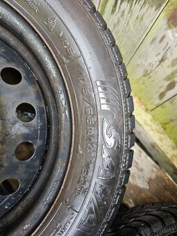 Zimní pneu s plechovými disky - 175/65 R14 82T - 3