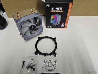 hladič procesoru ICE200Pro Air s RGB podsvícením + větrák - 3