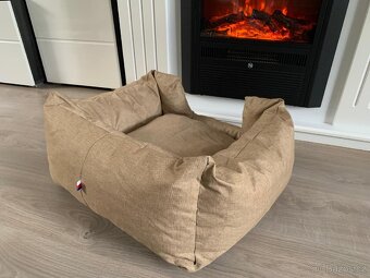 Kvalitní textilní pelech/křesílko = 60x50cm = NOVÝ - 3