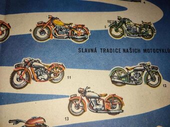 Jawa pérák kývačka OHC OHV a další plakát - 3