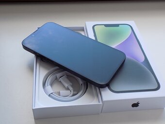 APPLE iPhone 14 256GB Black - ZÁRUKA - TOP STAV - 3