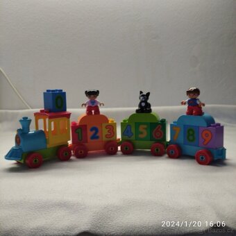 Lego duplo 10847 vláček s čísly 0-9 - 3