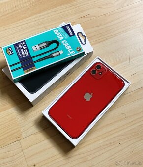 JAK NOVÝ - Apple Iphone 11 128GB RED -- KRÁSNÝ STAV -- - 3