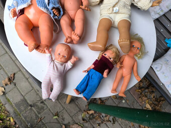 Staré panenky 6ks, panenka,staré hračky, mix - 3