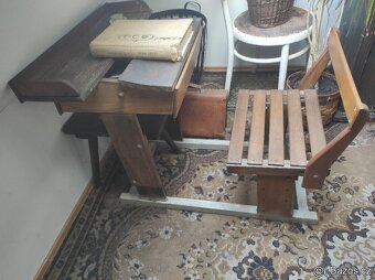 Stará školní lavička - 3