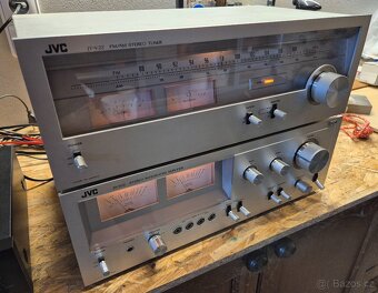 Ručičkový zesilovač JVC JA - S22 + Tuner JVC JT - V22 - 3