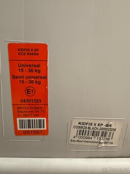 dětská autosedačka Römer Kidfix II XP - 3