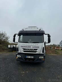 Iveco 120E25, bočnice, ruka, dvouosý valník - 3