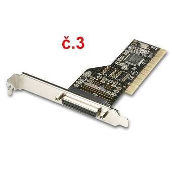 Řadiče serial RS-232/paralelní LPT,/USB/FireWire 1394/WiFi - 3