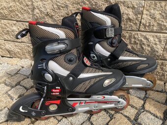 Prodám kolečkové brusle vel.38 - 3