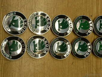 12 X STŘEDOVÉ POKLIČKY ORIGINÁL ŠKODA - 3