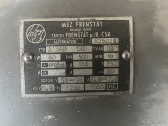 Generátor Škoda - 3