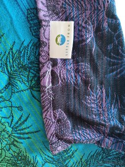 Nosící šátek ring sling M, duhový - 3