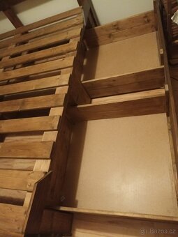 paletová manželská postel - 3