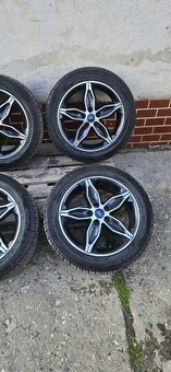 Alu kola r17 5x108 ford Toureo, connect, nové letní 205/55 - 3