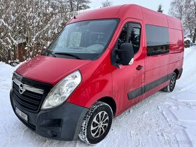 Opel Movano 2.3CDTI 92KW,7MÍST,KLIMA,TAŽNÉ - 3
