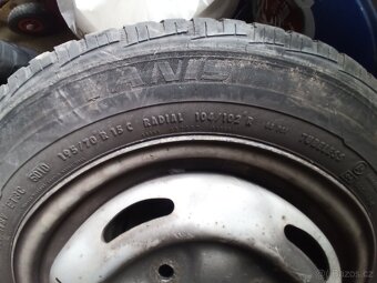 Prodám plechové disky na Ford Transit – 15" - 3
