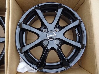 Alu disky černé Borbet, 16", 4x100, ET 40, šíře 5,5J - 3
