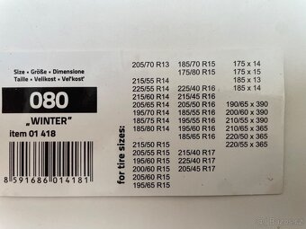 Sněhové řetězy R13 - R17 - 3