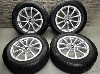 17" Originál Audi A6 5x112 zimní pneu 6-7mm - 3