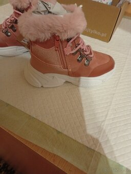 Kotníkové boty ZATEPLENÉ, stabilní, pohodlné, lehké kotníkov - 3