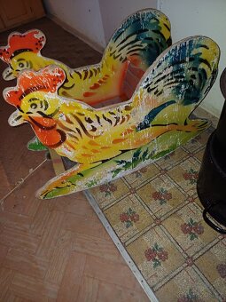 Houpací kohout dřevěný - 3