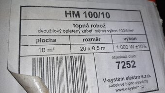 Topné rohože V - Systém - 3