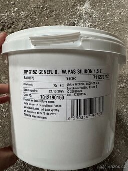 Fasádní vzorky Baumit a Weber - 3