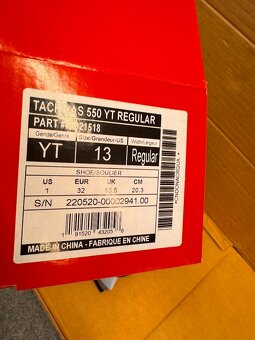 DĚTSKÉ BRUSLE CCM AS 550, VEL. 32/13 - 3