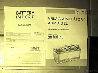 Prodám moto baterii VARTA TX7L - BS - 3