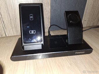 Prestigio ReVolt A7 bezdrátová nabíjecka 3v1 černá - 3