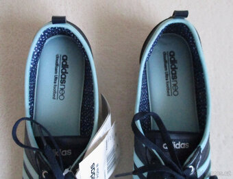Dámské šněrovací baleríny modré Adidas 40 41 - 3
