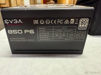 Nový PC zdroj EVGA Supernova P6 850w Platinum - 3