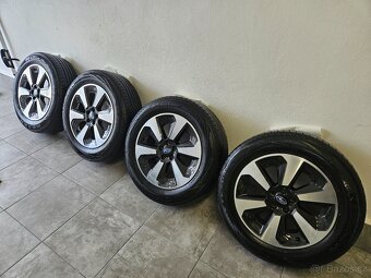 ‼️Alu disky SUBARU 17" +☀️letné pneu 225/60 R17 + TPMS - 3