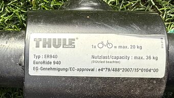 THULE 940 nosič kol na tažné zařízení - 3