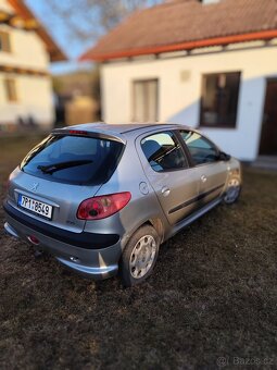 Peugeot 206 1.4 16V, 143 000 km, 2. majitel, STK 1/2026 - 3